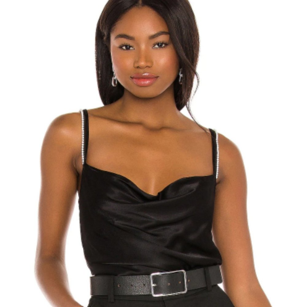 Lovers and Friends Rhode Cami in Black Size XS